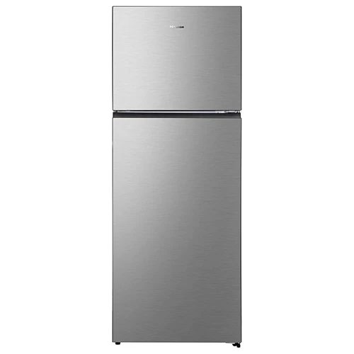 Hisense Top Mount Refrigerator RT599N4ASU - 22 ft. Capacity - Total No Frost Technology - Deodorizing Filter - Super Cool Function - Fully Adjustable Shelves - Silver