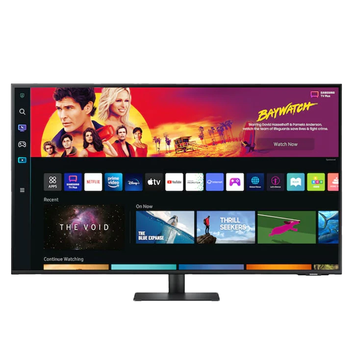 Samsung Smart Monitor M7 Smart UHD LS43BM700UM - 43 Inch - 4K - VA Panel - 60Hz 4ms - Smart TV Experience - Black