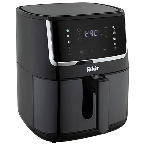 Fakir Mono Chefry Air Fryer - 1750 W - 5.7 L Capacity - 8 Preset Programs - 80°C–200°C Temperature Range - Black