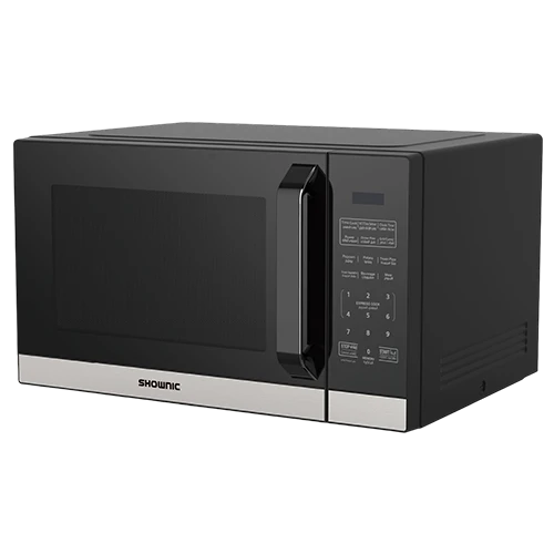 Shownic Microwave Oven with Grill OM-FSD138GB - Dual Functionality - 38 Liters Large Capacity - Digital Control & LED Display - 11 Power Levels - 7 Auto-Cook Programs - Black