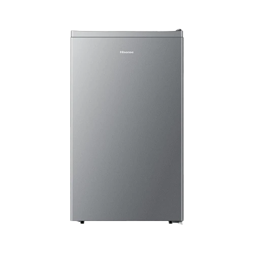 Hisense Single Door Refrigerator RR122D4ASU - 4.5 ft. Capacity - High Efficiency Compressor - Adjustable Thermostat Control - Separate Chiller Compartment - Reversible Door Design - Silver