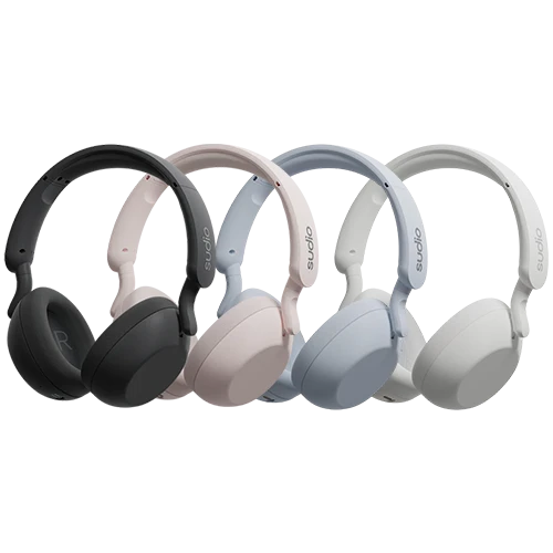 Sudio R3 Over-Ear Headphones - 35 Hours Playtime - Bluetooth 5.3 Connectivity - Dynamic Driver - Environmental Noise Cancellation (ENC)