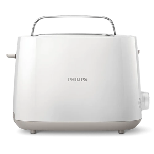 Philips Daily Collection Toaster HD2581/00 - 830W - 8 Browning Settings - White