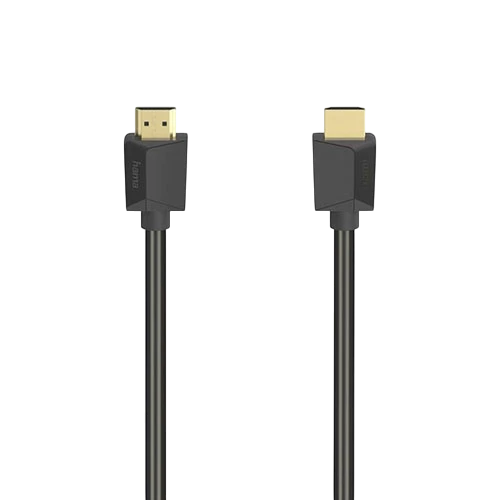 Hama High-Speed HDMI™ Cable 5.0m 205007 - 4K Ultra HD - Black