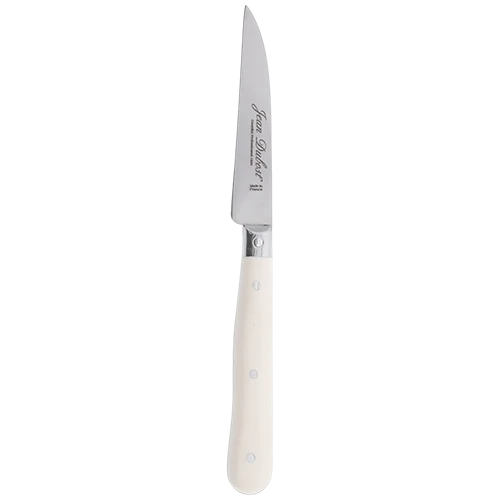 Jean Dubost Paring Stylet Knife 1920 POM White Handle Neutral Kraft Box - White