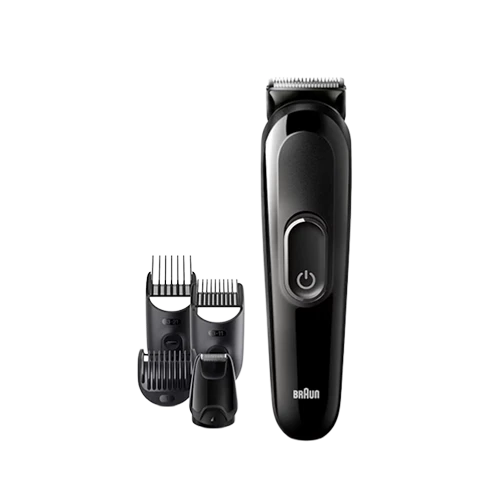 Braun 6-in-1 Style Kit 3 MGK3410 - Trims, Styles, and Clips Beard and Hair with Ultra-Sharp Blades - Black