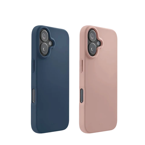 Hama Fantastic Feel Case - iPhone 16 Back Cover - Premium Rubber-Oil Finish - Soft Microfiber Lining & Scratch Resistance