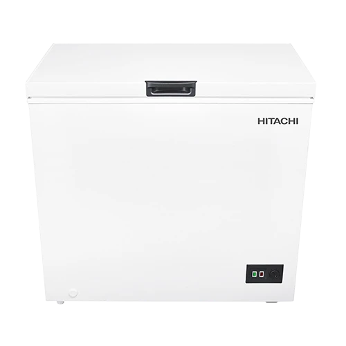 Hitachi Chest Freezer HRCS9200MNWIQ - Dual Function Mode - 7.3 ft. Capacity - Quick Freeze Function - Energy Efficient Design - LED Interior Lighting - White