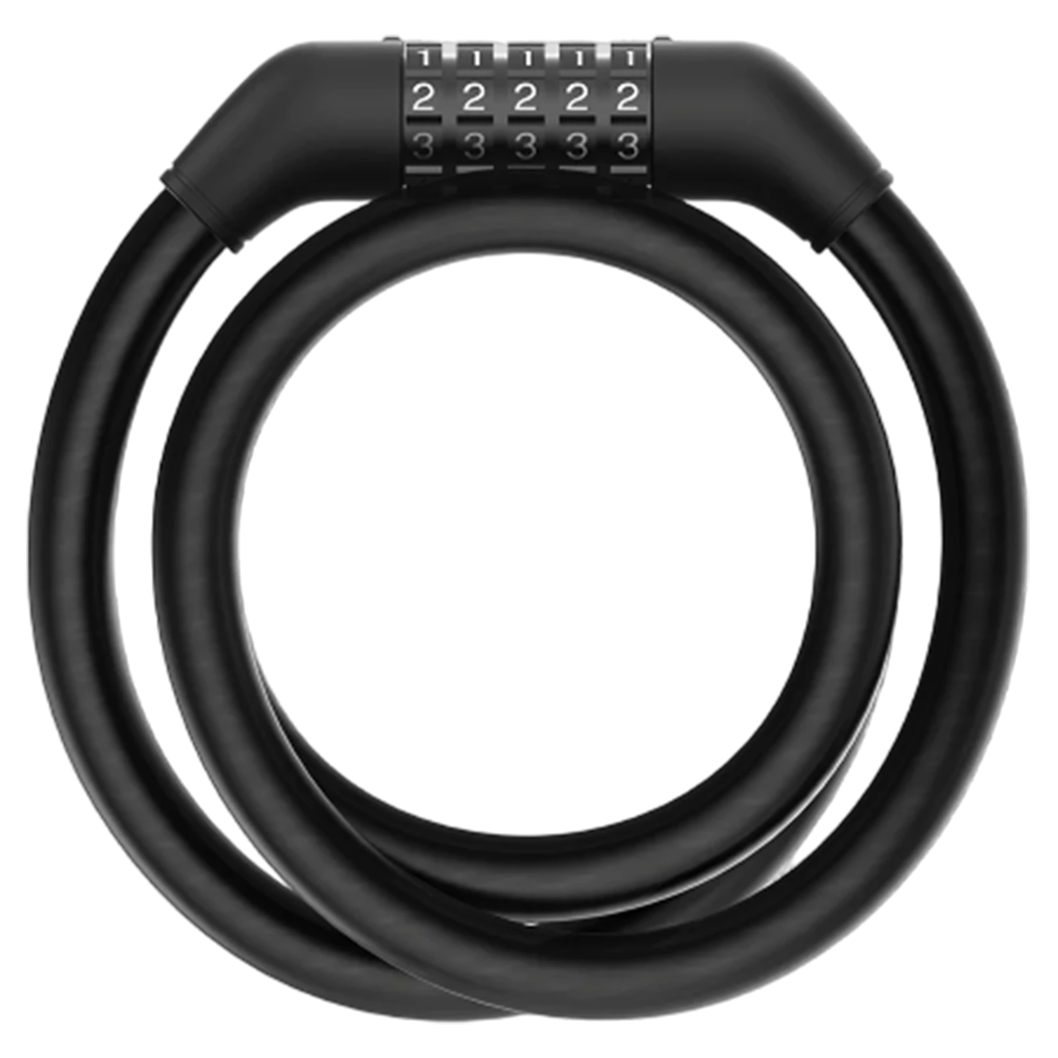 Xiaomi Electric Scooter Cable Lock - Five-Digit Code Security - High-Strength Steel Cable - Black