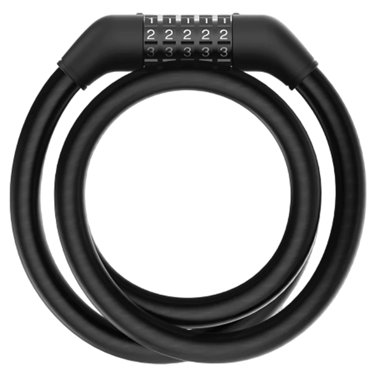 Xiaomi Electric Scooter Cable Lock - Five-Digit Code Security - High-Strength Steel Cable - Black
