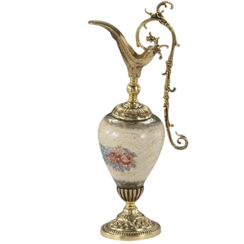 Virtus Antique Jug Small One Handle 3040B - Green / Yellow