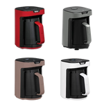 Fakir Coffee Maker Kaave Mono Turkish Coffee Machine - 4 cups Capacity - Dry Run Protection - Anti-Overflow Lumina Sense Technology