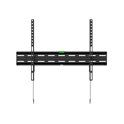 Hama TV Wall Bracket Rigid 220813 - Universal Fit Up to 75 Inch - Support Up to 40 Kg - Quick Mount System - Black