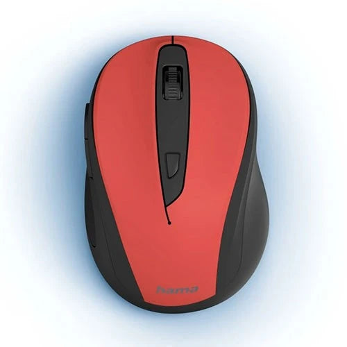 Hama MW-400 V2 Wireless Mouse - Adjustable 1600 DPI - 6 Button - Ergonomic Shape - Smart-Link Technology