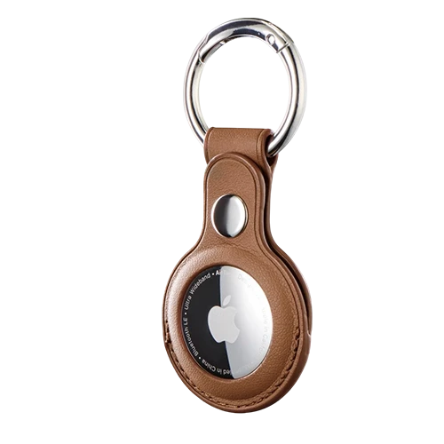 Hama Finest Sense Edge Protector 196937 for Apple AirTag - Brown