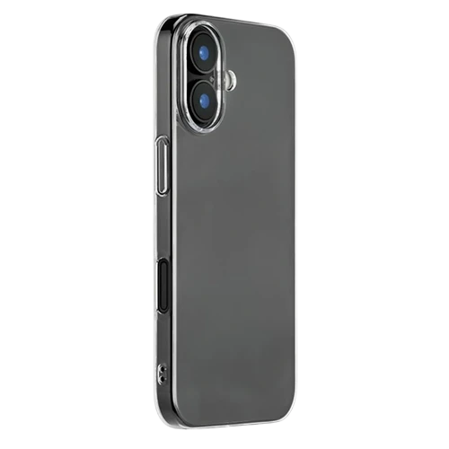 Hama Slim Protect Case for Apple iPhone 17 232375 - Ultra Thin Protective Cover - Polycarbonate Anti-yellowing Material - Transparent