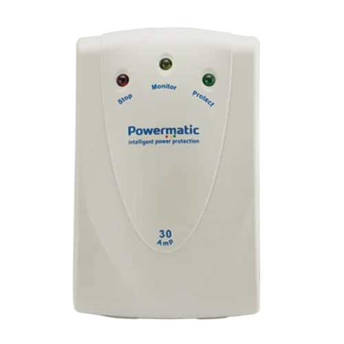 Powermatic P30C Air Conditioner Protection Unit - 30 AMP - Smart Multi-Protection - Smart Delay Timer - White
