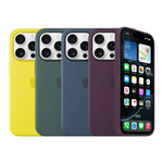 Apple iPhone 16 Pro Silicone Case - MagSafe Protective Cover - Soft-Touch Finish with Microfiber Lining - Slim Fit Design