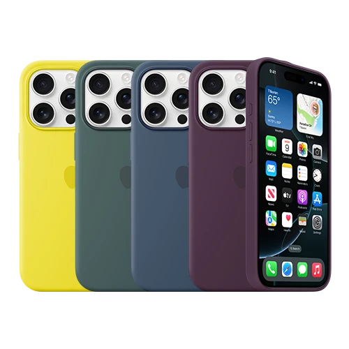 Apple iPhone 16 Pro Silicone Case - MagSafe Protective Cover - Soft-Touch Finish with Microfiber Lining - Slim Fit Design