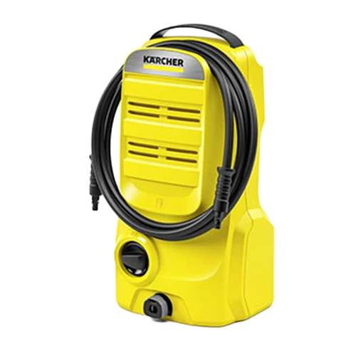 Karcher K2C Pressure Washer 110BAR - High Pressure Performance - Versatile Cleaning - Convenient Storage - Yellow