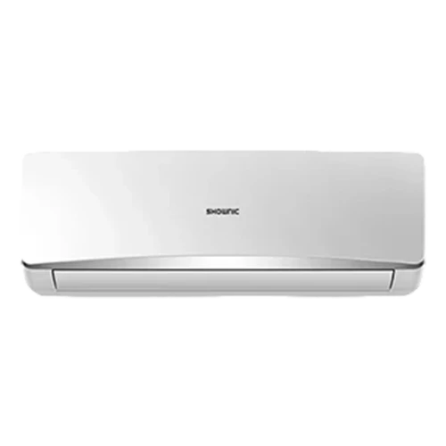 Shownic On/Off Wall Mounted Split Air Conditioner CS-H24T4NWS - 2 Ton Capacity - Dual Function Cooling and Heating - Super-Tropical Compressor - 4-Way Air Swing - I Feel & Smart Modes - White