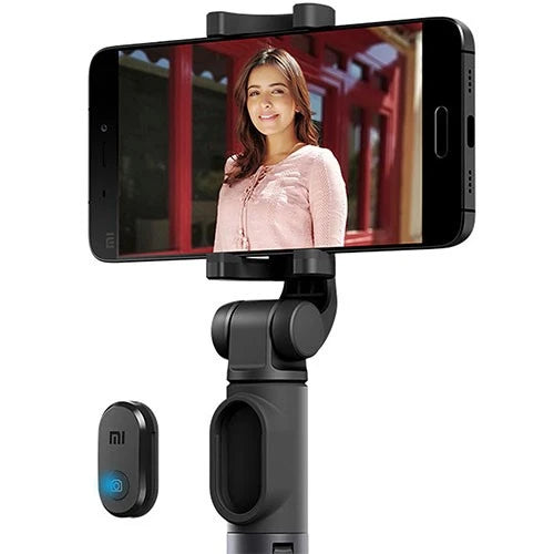 Xiaomi Mi Selfie Stick Tripod - 3 In 1 Functionality - 360° Rotating Phone Holder - Bluetooth Remote Control - Non-Slip Ergonomic Grip