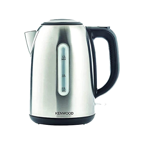 Kenwood Kettle Accent Collection ZJM01 - 1.7L Capacity - 2200W Rapid Boiling - 360° Swivel Base - Removable Mesh Filter - Stainless Steel