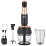 Fakir Hand Blender Set Speed Lucca 1000W High Power Motor - Turbo Function - Versatile 4-in-1 Functionality