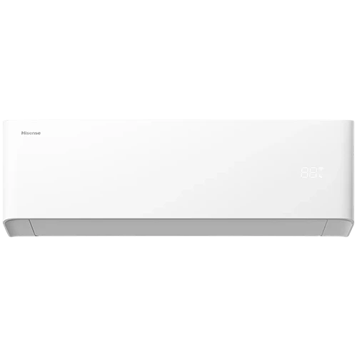 Hisense Wall Mount Air Conditioner QAS-12UFHBW - 1 Ton Capacity - Inverter 6-Step Ampere Control - Smart Wi-Fi Enabled - Year-Round Heating & Cooling - White