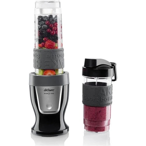 Arzum Shake & Take Personal Blender AR1032B - Power 300 W -  0.57 L Capacity - One Touch Operation