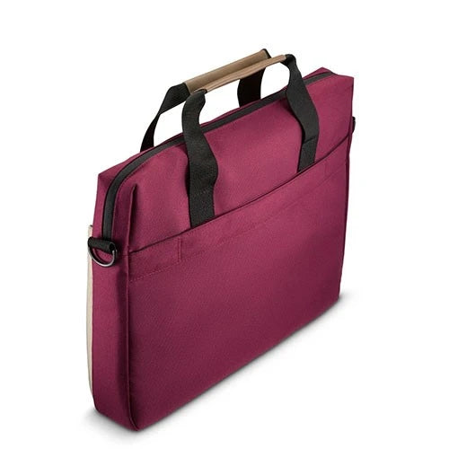 Hama Silvan Laptop Bag - Padded Laptop Compartment - Spacious Front Pocket - Trolley Strap