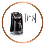 Arzum Okka Minio Turkish Coffee Machine OK004 -  480 W - 4 Cups Capacity - LED Light Alert System - Overflow Prevention System