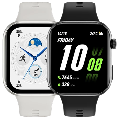 Honor Choice Infowear Watch 2i - 1.85 Inch AMOLED Display - 14 Day Battery Life - Customizable Watch Faces - Water Resistant IP68 + 1ATM