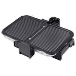 Fakir Crispy Mat Sandwich Maker - High Power 1800 W - Adjustable Temperature Control - Removable Non-Stick Plates - Oil-Drainage Channels