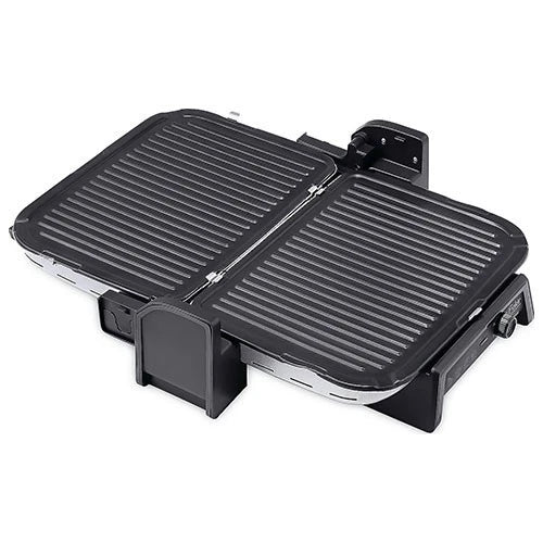 Fakir Crispy Mat Sandwich Maker - High Power 1800 W - Adjustable Temperature Control - Removable Non-Stick Plates - Oil-Drainage Channels