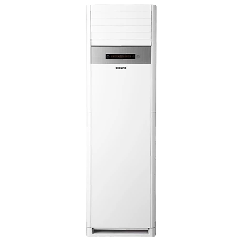 Shownic Floor Standing Air Conditioner Cooling and Heating CFD-H36T4SW - Super Tropical Compressor - 4 in 1 Air Purification Filter - Turbo and I Feel Modes - 4 Way Automatic Air Distribution - White