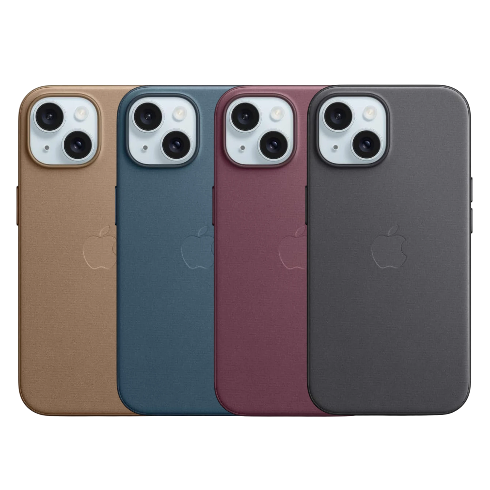Apple iPhone 15 FineWoven Case with MagSafe - Protective Phone Cover - Durable Micro-Twill Fabric - Sustainable Recycled Material