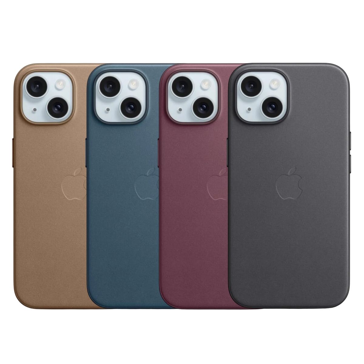Apple iPhone 15 FineWoven Case with MagSafe - Protective Phone Cover - Durable Micro-Twill Fabric - Sustainable Recycled Material