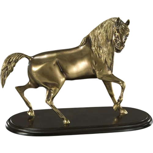 Virtus Antique Figure Horse Blanch 1128 - Bronze