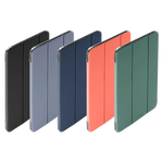Hama Fold Clear Tablet Case - Apple iPad 10.9" 10th Gen, 2022 - Auto Wake/Sleep Multi-Angle Stand - Lightweight Polyurethane with Transparent Back