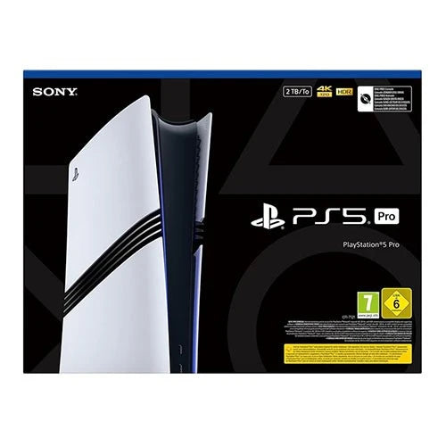 Sony PlayStation 5 Pro CFI-7021 Japan - 2TB SSD Storage - Enhanced 4K performance - Next-Gen Wi-Fi 7 Support - White