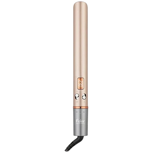 Fakir Glow Keratin Digital Hair Straightener - 3D Floating Plates - Ion Technology - 12 Adjustable Heat Settings - 40-Second Fast Heat-Up - Rose Gold