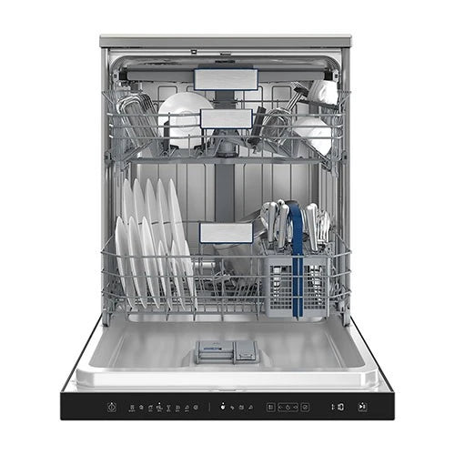 Hitachi Dishwasher HDF-F158CV with 15 Set - 8 Wash Programs - Surround Wash - Inverter Motor - Hygiene Care