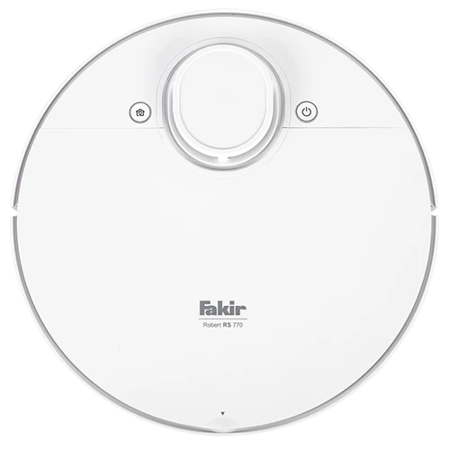 Fakir Robert RS 770 Robotic Vacuum Cleaner - 55W - 4000Pa - 2-in-1 Vacuum and Mop - LDS Laser Navigation - HEPA Filtration - White