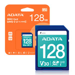 ADATA Premier Pro SDXC UHS-I Class 10 U3 V3 - High Transfer Speeds - Versatile Compatibility - Durable Construction