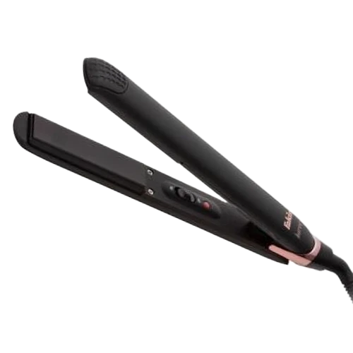Fakir Harvey Hair Straightener - 200°C Max Temperature - Tourmaline Coated Ceramic Plates - 30W Fast Heat - 360° Rotating Cable - Black