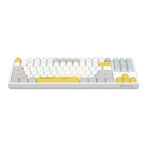 Bloody S87 Mechanical Keyboard - 80% TKL - BLMS Red Plus Switch - Wired USB - Hot-Swappable