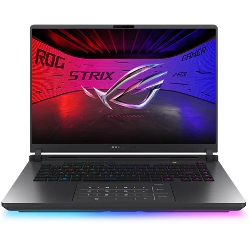 Asus ROG Strix G16 Laptop G615LW-S5153 - Intel Core Ultra 9 275HX - Ram 32 GB - Hard Disk 1 TB SSD - Nvidia GeForce RTX 5080 16GB - 16" WQXGA 240Hz - Windows 11 Pro K - Black