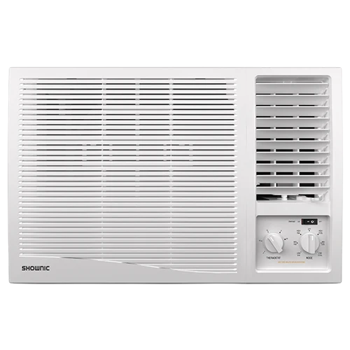 Shownic Window Air Conditioner CW-H24T4MW - 2 Ton Capacity - Super Tropical Compressor - Air Purification and Odor Removal - Quiet and Energy Efficient - Pure Copper Build - White