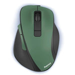 Hama MW-500 Recharge Optical Mouse - 1600 DPI - Wireless - Ergonomic Design